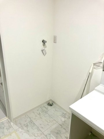 ルミナスコート飯山町⑤のランドリースペース