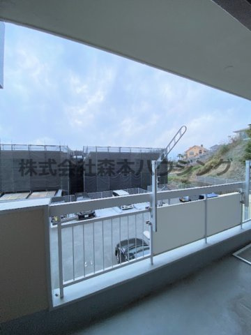 【展望】 | 　清水谷コーポ | 室内からの眺望です