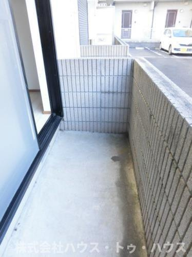 矢切クルーズのバルコニー