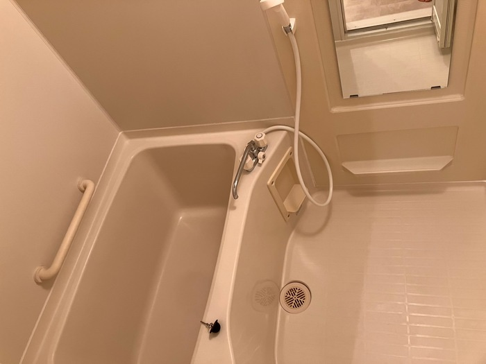 バティール西小森野　A棟の浴室|日々の暮らしに欠かせないお風呂です