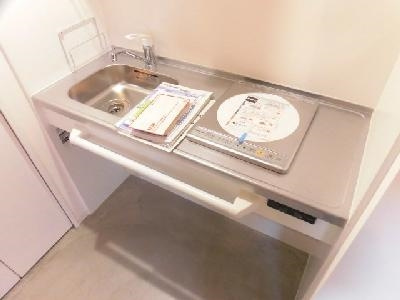 カーサ醒ヶ井のキッチン|ＩＨ1口