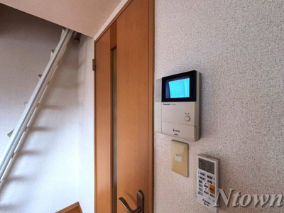 【セキュリティ】 | CLAUDIA浄心(クラウディアジョウシン) | モニター付きインターホンです