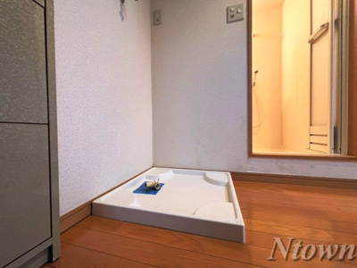 【設備】 | CLAUDIA浄心(クラウディアジョウシン) | 洗濯機置き場です