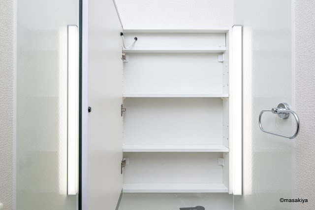 トリシア吉田の洗面所