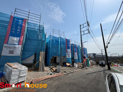 【外観】 | 伊勢原市高森　新築4棟 | 教育施設が徒歩圏内♪
愛甲石田駅もでも徒歩圏内と好立地♪