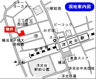 メゾンアミ５の地図|案内図