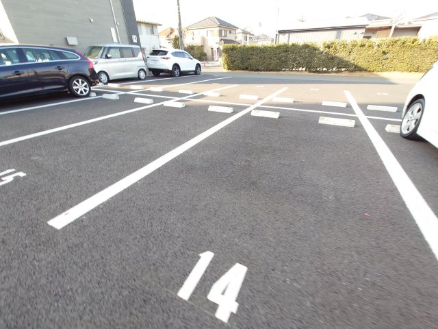 グリーンプラザの駐車場