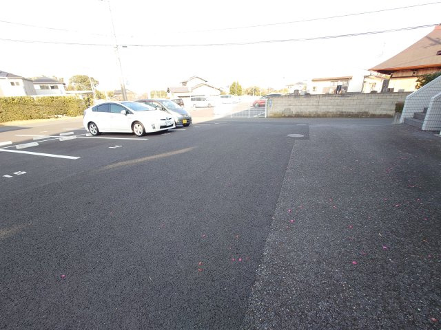 グリーンプラザの駐車場