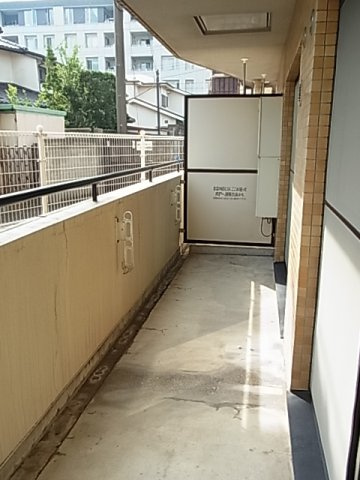 ハウスプラス１０のバルコニー
