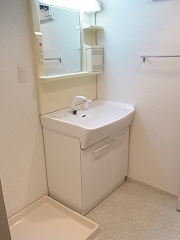 ハウスプラス１０の洗面所