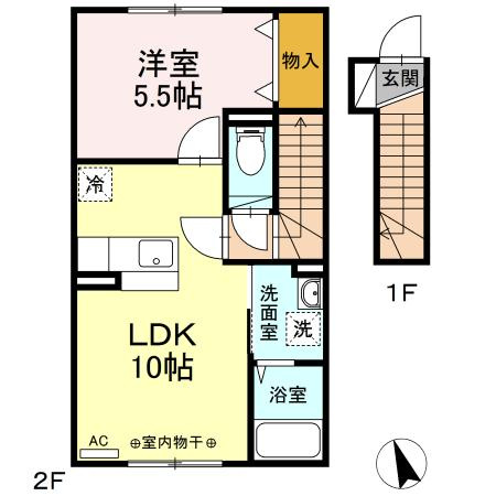 ジョイフラットの間取り