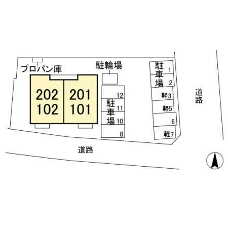 ヴァン ベルジュの区画図|他社様掲載物件もまとめてご紹介、ご案内可能です(^^)/