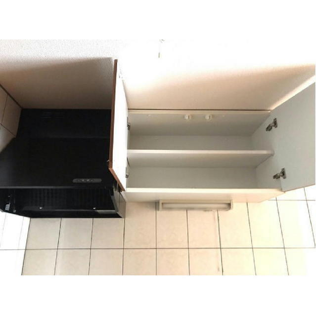 スウィートクローバーのキッチン|吊戸棚