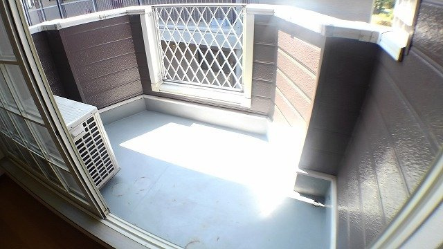 リバーサイドビレジのバルコニー