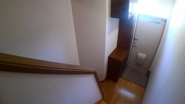 リバーサイドビレジの玄関