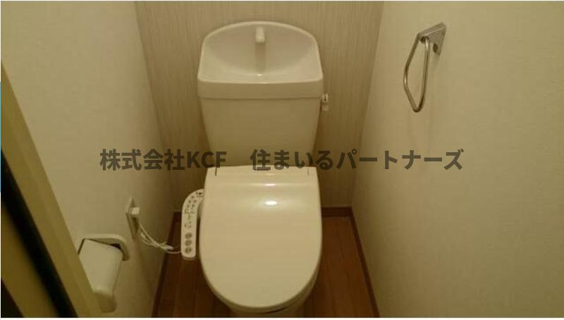 フレグランス南町　F棟のトイレ|コンパクトで使いやすいトイレです