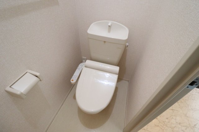 熊本市南区八分字町のアパートのトイレ