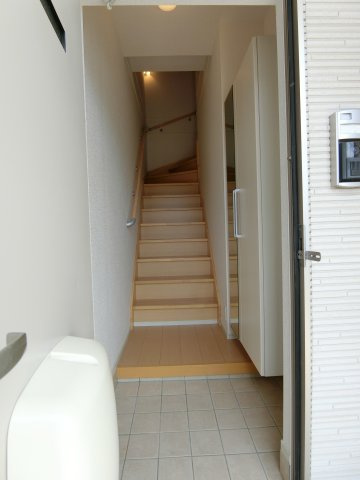 サニー・レジデンスＡの玄関