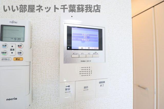 ウッド　プレイスのセキュリティ|TVモニターホン付きでセキュリティ面も安心！
