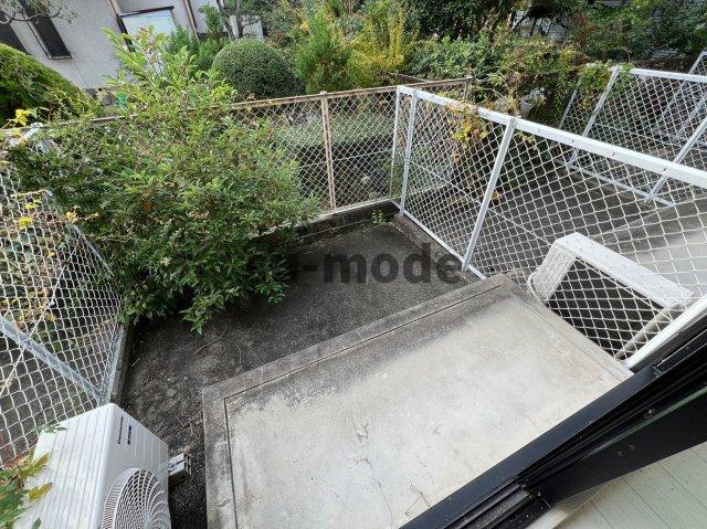 ハイツオリオンのバルコニー