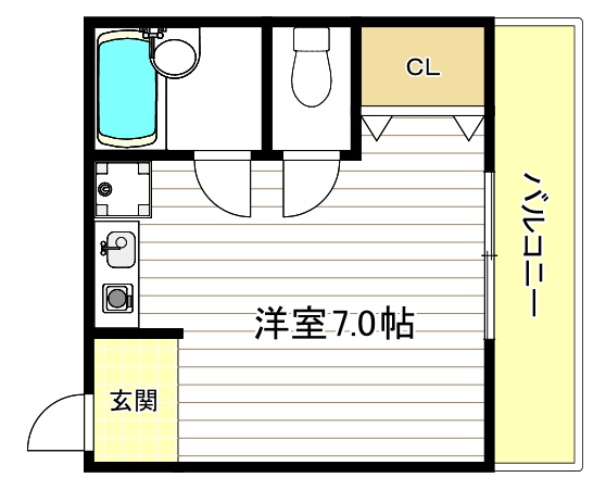 ボンジュールの間取り