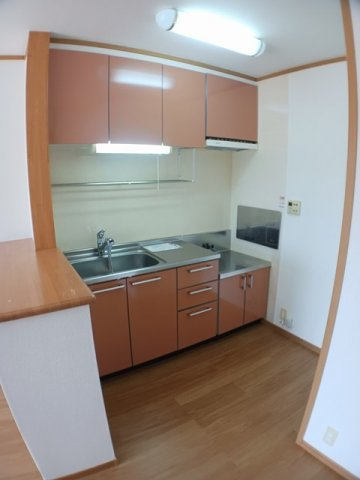 リヴィエ－ルひのかわＤのキッチン