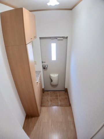 リヴィエ－ルひのかわＤの玄関