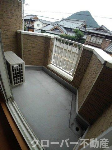 ヴィラ　エンゼルＢのバルコニー