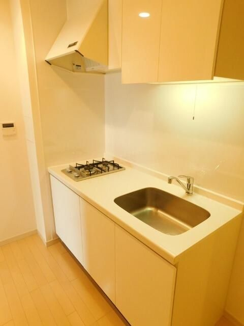 グランハイツ代々木のキッチン|■２口ガスコンロシステムキッチン■都市ガス♪