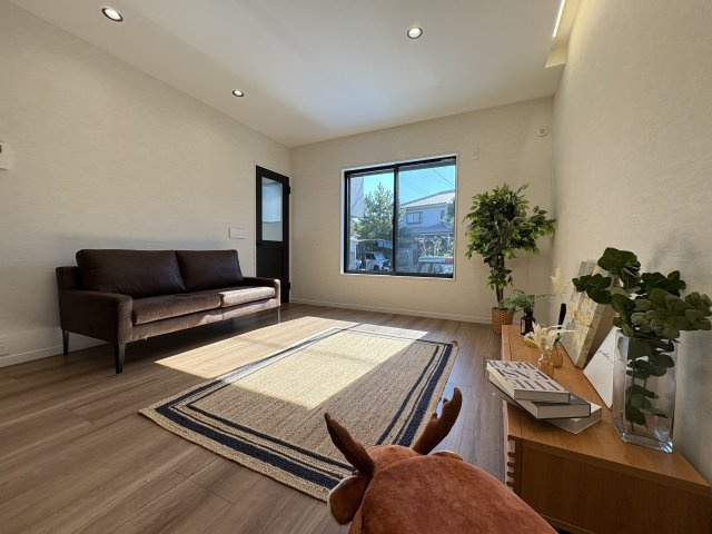 Feel佐山栗ノ脇モデル３号地の居間・リビング|イメージ内観パース②