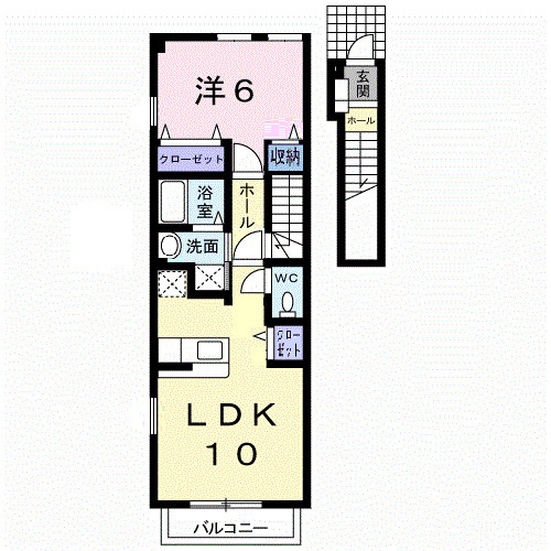 メゾンエスポワールの間取り