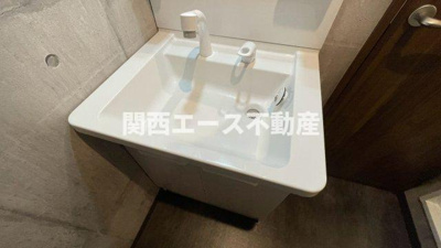 【洗面所】 | 若江東町４丁目貸家