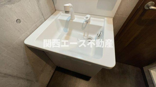 【洗面所】 | 若江東町４丁目貸家