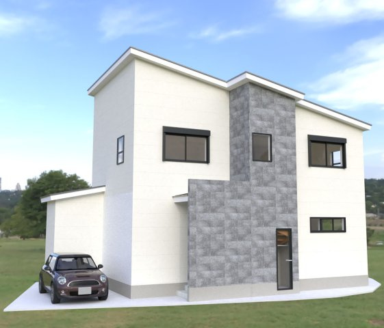 Feel佐山栗ノ脇２号地の外観パース|延：110.96㎡
建物価格：2810万円