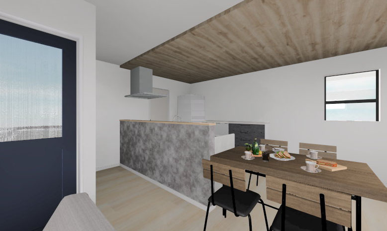 Feel佐山栗ノ脇２号地のその他|参考内観パース
延：110.96㎡
建物価格：2810万円