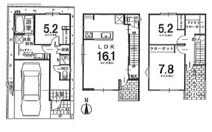 高槻市天川新町　新築戸建の画像
