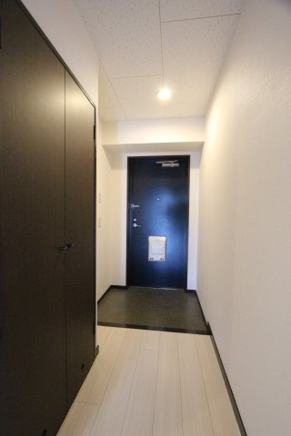 ドミール栄の玄関