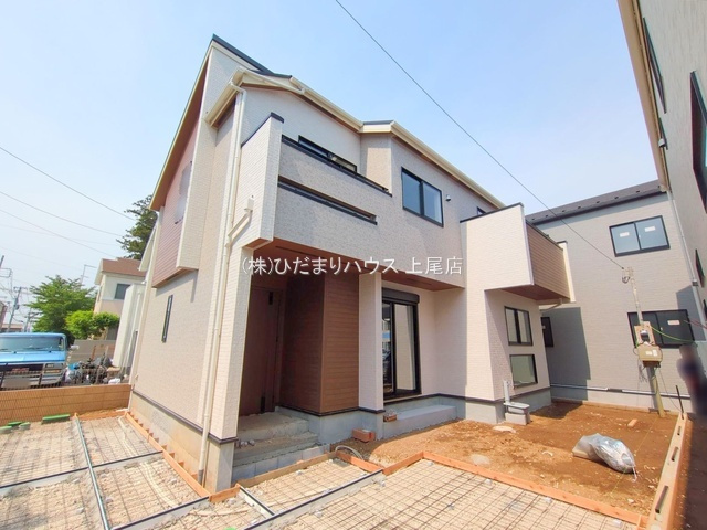 上尾市小泉8丁目　新築戸建　ブルーミングガーデン01の外観