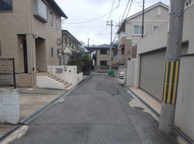 【前面道路含む現地写真】 | 西宮市　松園町　中古戸建