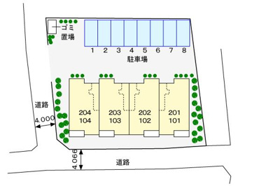 【駐車場】 | シャトーレザン