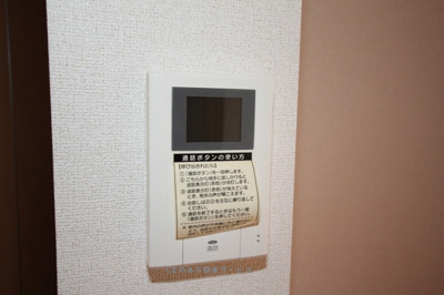 【セキュリティ】 | プラッツ渡里Ｂ | プラッツ渡里B棟101号室　2016/6/21撮影