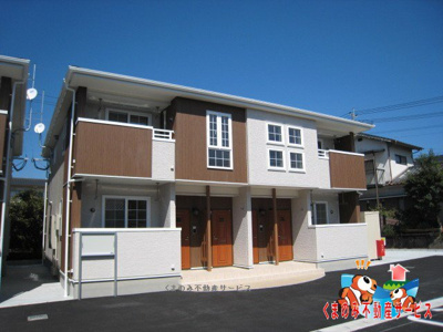 【外観】 | プラッツ渡里Ｂ | きれいな外観です