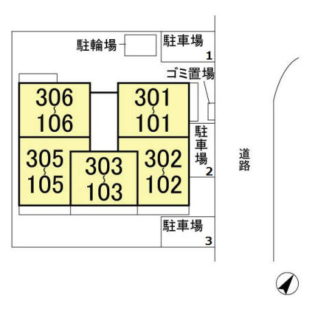 シャルマンの区画図