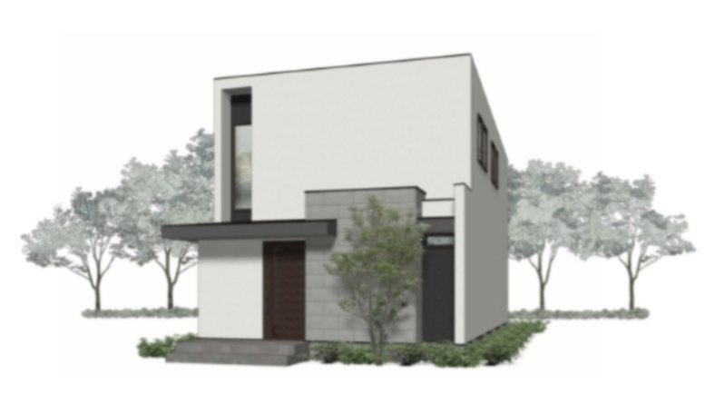 八田町　売地　Aの外観パース