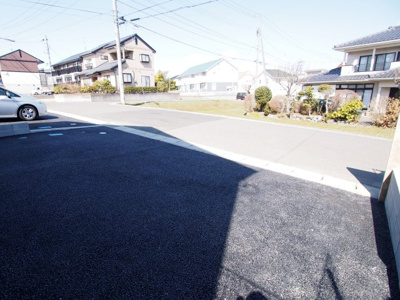 【駐車場】 | Cradle garden　郡山市日和田町第２２　２号棟
