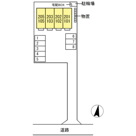 D-climbの区画図