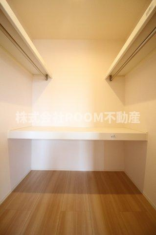 ラ・ヴェスタⅡの収納|たっぷりとした収納スペースです