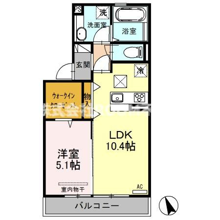ラ・ヴェスタⅡの間取り