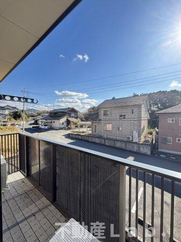 フォーレス華　B棟のバルコニー