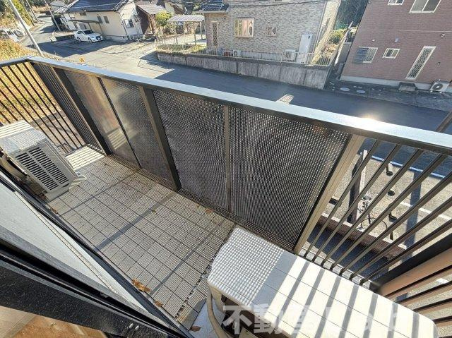 フォーレス華　B棟のバルコニー